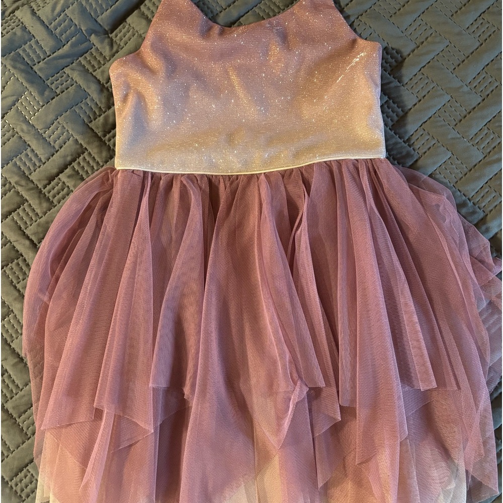 Girls pink dress